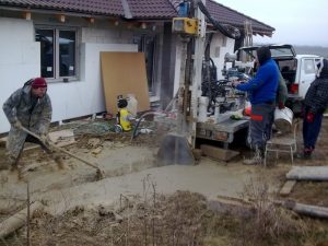 Studne Prešov - geologický priesku Prešov, Košice
